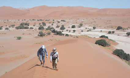 Geology tours that visit sand dunes