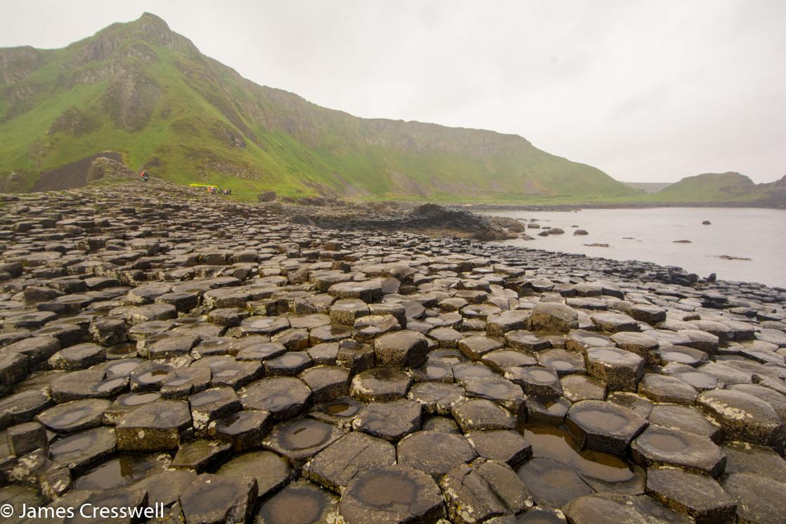 A photograph of the Giant's Causeway, taken on a GeoWorld Travel Ireland geology trip, tour and holiday