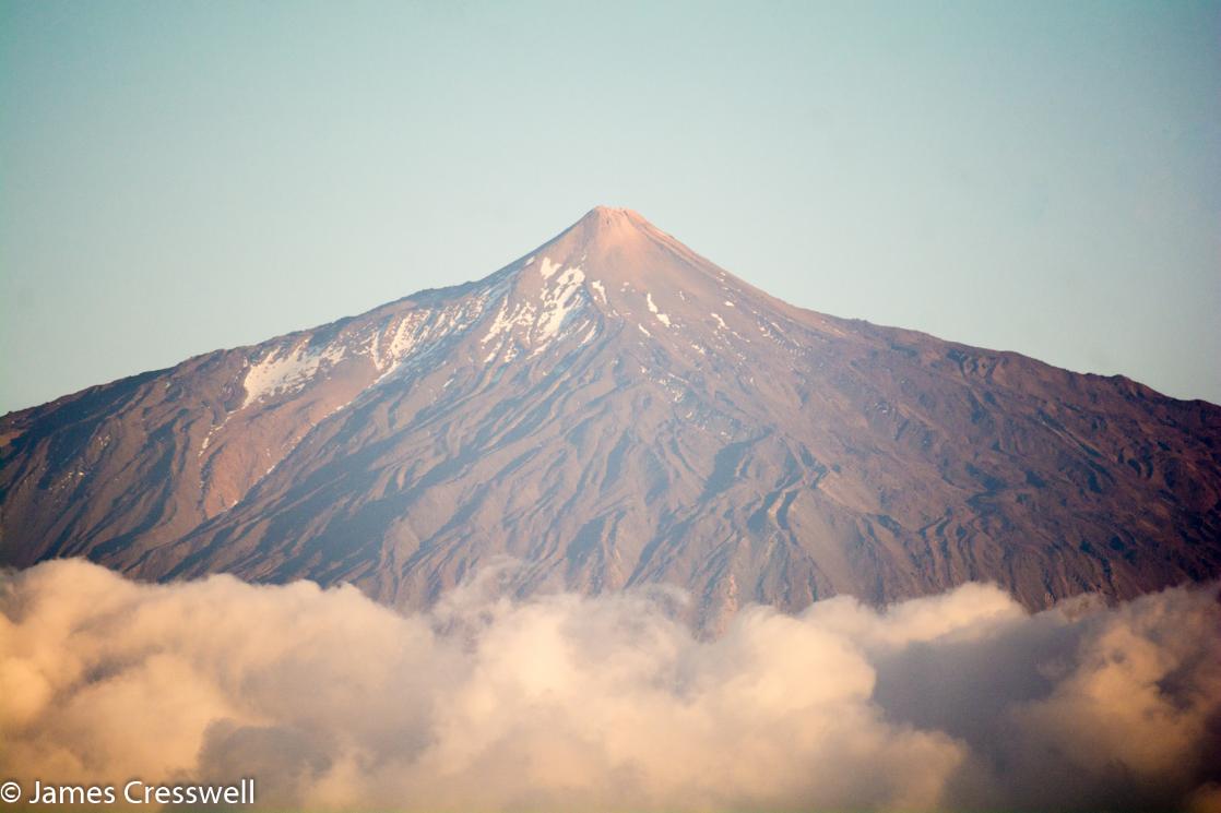 A photograph of Teide volcano on Tenerife, taken on a GeoWorld Travel volcano trip, tour and holiday