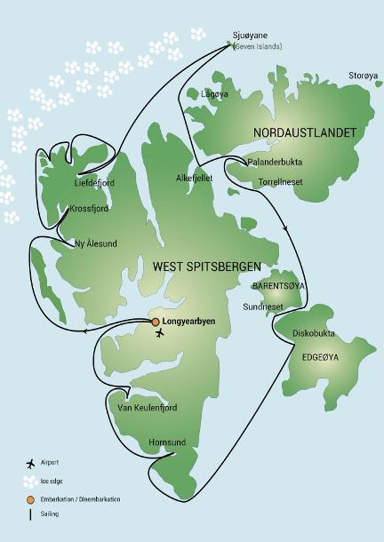 Around Spitsbergen