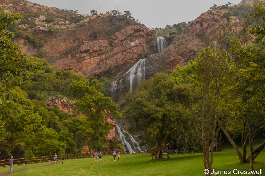  A photograph of Witpoortjie Falls in the Walter Sisulu National Botanical Garden, near Johannesburg.  Here the Crocodile River flows over the Witwatersrand Ridge. 